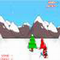 Snowboarding  Santa